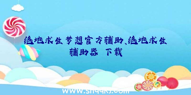 绝地求生梦想官方辅助、绝地求生辅助器